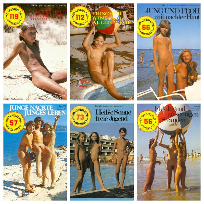 Sonnenfreunde Sonderheft Nr.56-119 vintage nudists photo magazine