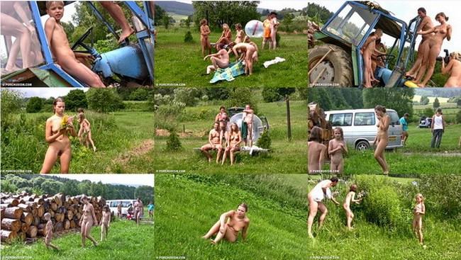 Videos with young nudists in nature - Grassy outdoor fitness Videos with young nudists in nature - Grassy outdoor fitness