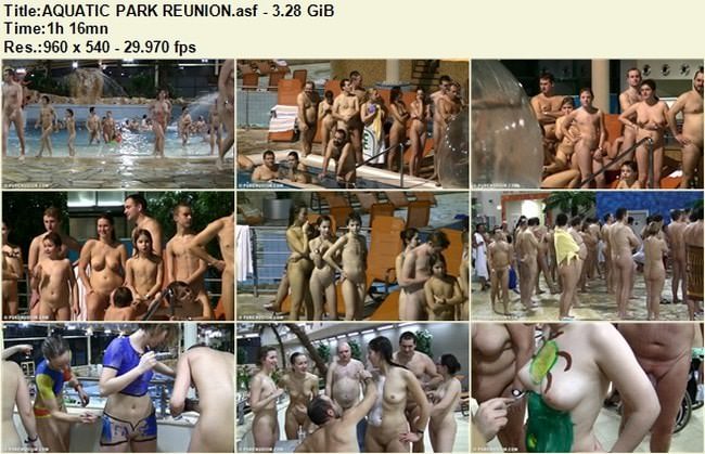 People naturists France video - Aquatic park reunion People naturists France video - Aquatic park reunion