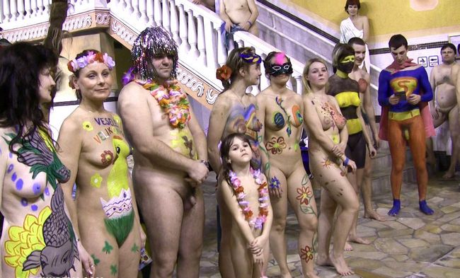 Beauty of the naked body young and adult naturists video